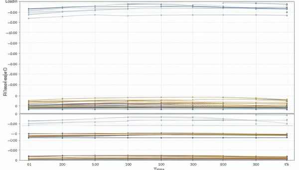 Graph comparing different loading speeds
